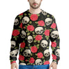 Rose Skull Men's Sweatshirt-grizzshop