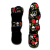 Rose Skull Muay Thai Shin Guard-grizzshop