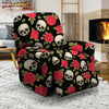 Rose Skull Recliner Cover-grizzshop