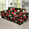 Rose Skull Sofa Cover-grizzshop