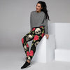 Rose Skull Women's Joggers-grizzshop