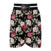 Rose Valentine's Day Print Pattern Boxing Shorts-grizzshop