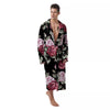 Rose Valentine's Day Print Pattern Men's Robe-grizzshop