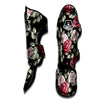 Rose Valentine's Day Print Pattern Muay Thai Shin Guards-grizzshop