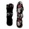 Rose Valentine's Day Print Pattern Muay Thai Shin Guards-grizzshop