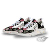 Rose Valentine's Day Print Pattern White Gym Shoes-grizzshop