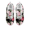 Rose Valentine's Day Print Pattern White Sneaker-grizzshop