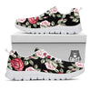 Rose Valentine's Day Print Pattern White Sneaker-grizzshop