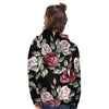 Rose Valentine's Day Print Pattern Women's Hoodie-grizzshop