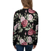 Rose Valentine's Day Print Pattern Women's Sweatshirt-grizzshop