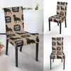 Rottweiler Dog Pattern Print Chair Cover-grizzshop