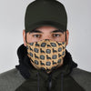 Rottweiler Dog Pattern Print Face Mask-grizzshop