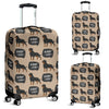 Rottweiler Dog Pattern Print Luggage Cover Protector-grizzshop