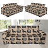 Rottweiler Dog Pattern Print Sofa Covers-grizzshop