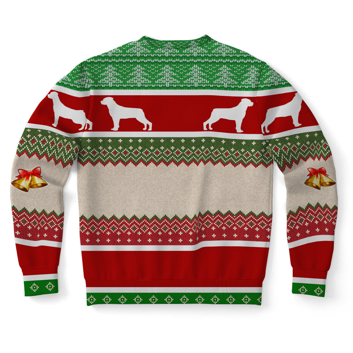Rottweiler Dog Ugly Christmas Sweater-grizzshop