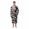 Rottweiler Print Pattern Men's Robe-grizzshop