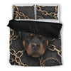 Rottweilers Chain Pillow & Duvet Covers Bedding Set-grizzshop