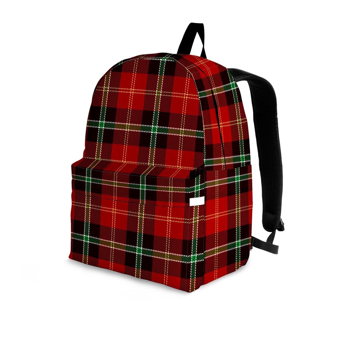 Royal Stewart Red Plaid Tartan Backpack-grizzshop