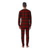 Royal Stewart Red Plaid Tartan Men's Pajamas-grizzshop