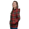 Royal Stewart Red Plaid Tartan Women's Hoodie-grizzshop