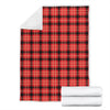 Royal Stewart Tartan Red Plaid Scottish Blanket-grizzshop