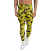 Rubber Duck Mafia Print Pattern Men's Leggings-grizzshop