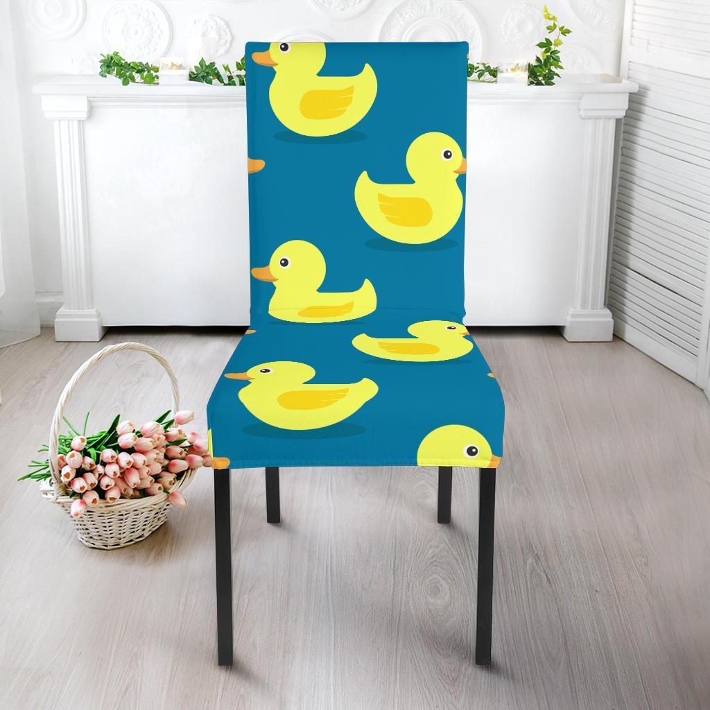 Rubber Duck Pattern Print Chair Cover-grizzshop