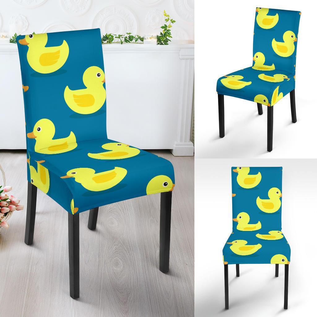 Rubber Duck Pattern Print Chair Cover-grizzshop