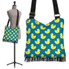 Rubber Duck Pattern Print Crossbody Bags-grizzshop