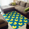 Rubber Duck Pattern Print Floor Mat-grizzshop