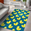 Rubber Duck Pattern Print Floor Mat-grizzshop