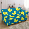 Rubber Duck Pattern Print Loveseat Cover-grizzshop