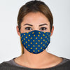 Rubber Duck Polka Dot Pattern Print Face Mask-grizzshop