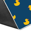 Rubber Duck Polka Dot Pattern Print Floor Mat-grizzshop