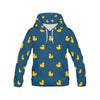 Rubber Duck Polka Dot Pattern Print Men Pullover Hoodie-grizzshop