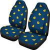 Rubber Duck Polka Dot Pattern Print Universal Fit Car Seat Cover-grizzshop