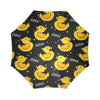 Rubber Duck Print Pattern Foldable Umbrella-grizzshop