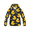 Rubber Duck Print Pattern Men Pullover Hoodie-grizzshop