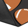 Rugby Ball American Football Print Pattern Floor Mat-grizzshop