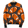 Rugby Ball American Football Print Pattern Men's Bomber Jacket-grizzshop