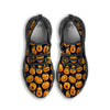 Sacry Halloween Pumpkins Print Pattern Black Running Shoes-grizzshop