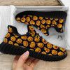 Sacry Halloween Pumpkins Print Pattern Black Walking Shoes-grizzshop