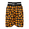 Sacry Halloween Pumpkins Print Pattern Boxing Shorts-grizzshop