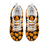 Sacry Halloween Pumpkins Print Pattern White Sneaker-grizzshop