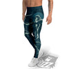 Sagittarius Sign Astrology Print Men's Leggings-grizzshop