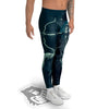 Sagittarius Sign Astrology Print Men's Leggings-grizzshop