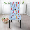 Sailboat Ocean Pattern Print Chair Cover-grizzshop