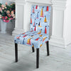 Sailboat Ocean Pattern Print Chair Cover-grizzshop