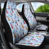 Load image into Gallery viewer, Sailboat Ocean Pattern Print Universal Fit Car Seat Cover-grizzshop