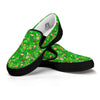 Saint Patrick's Day Cute Print Pattern Black Slip On Shoes-grizzshop